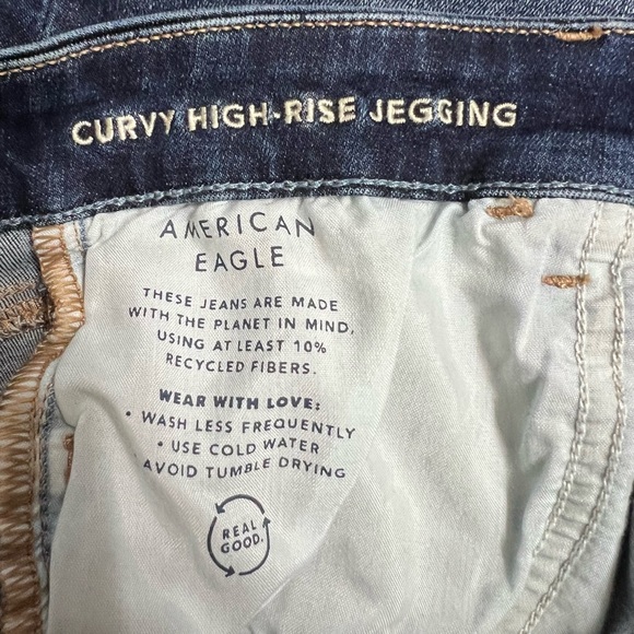 NWT Women’s AE Curvy High-Rise Jeggings - Picture 13 of 14